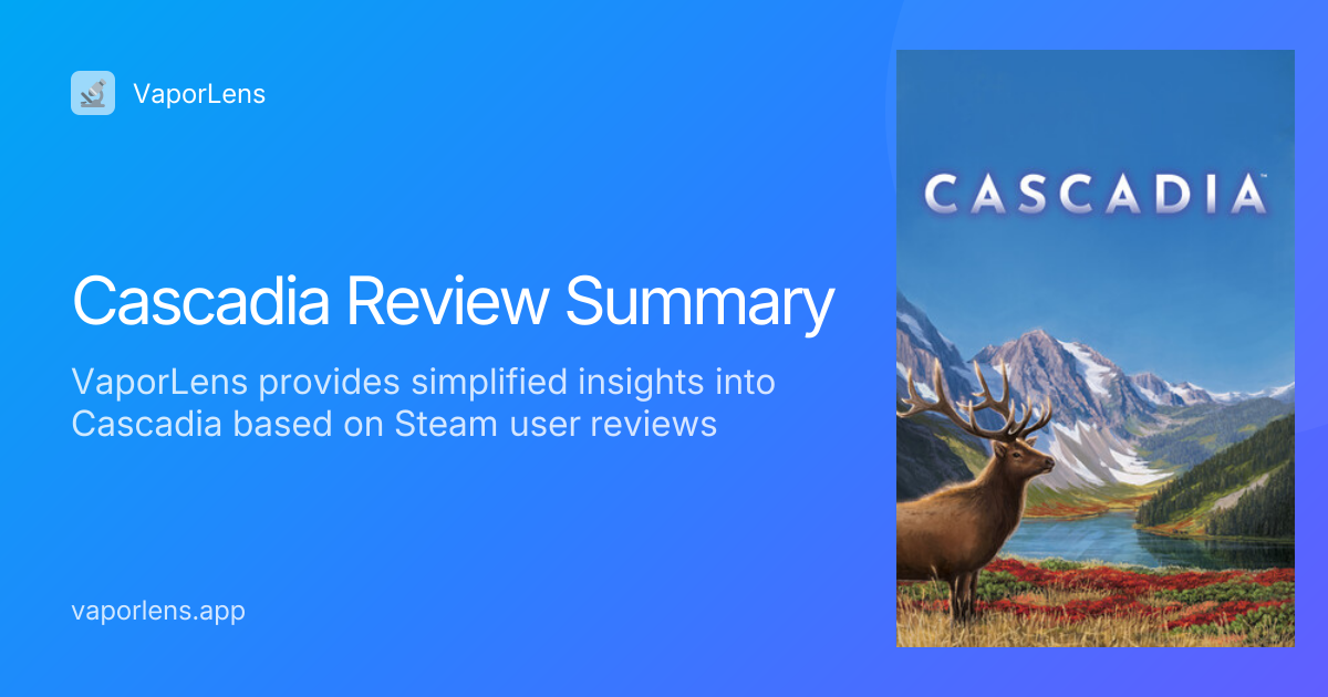 Cascadia Complete Review Analysis | VaporLens Deep Dive