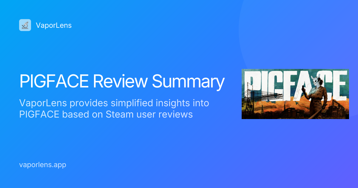 PIGFACE Review & Worth It Analysis | VaporLens